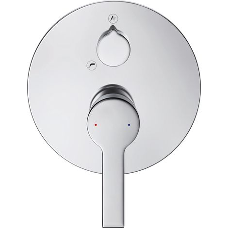 Duravit B.2 Mezclador monomando para bañera empotrado, roseta (1/2)