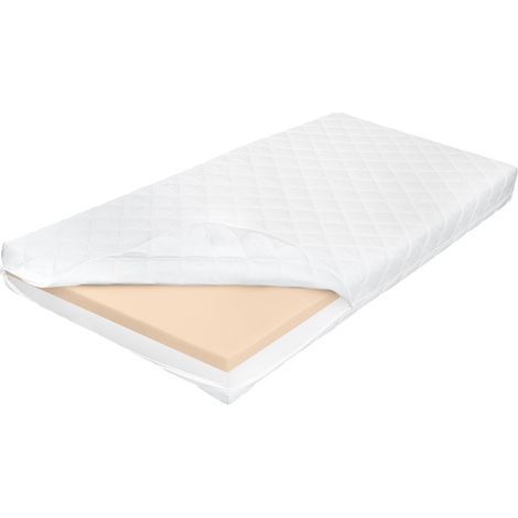 Matelas 90x190 mémoire de forme 18 cm Milo Blanc (1/5)