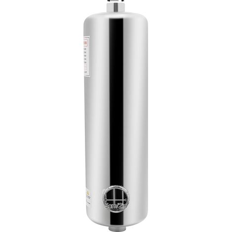 Échangeur de chaleur de piscine, haute efficacité 28 kW, acier inoxydable durable (1/2)