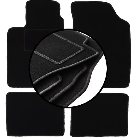 Komplettset Veloursmatten für: Renault Clio II Schrägheck (1998-2005)