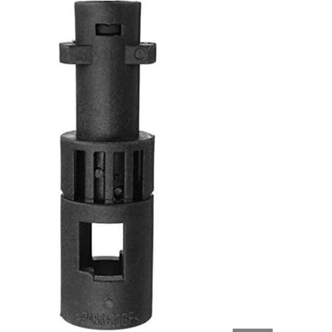 Adaptateur baïonnette – Compatible Karcher K, Lavor, Parkside – 150 bar – Noir – 100x30x20mm (1/4)