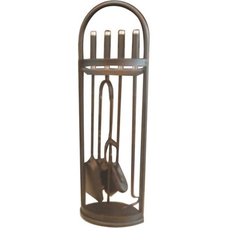 Juego Chimenea  H.70Cm Forja Durban Vivah 5 Pz (1/2)