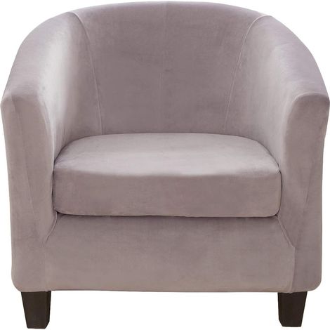Convertible Armchair Cover with Geometric Print, Relax Club Sofa Cover, Bath Chair Cover, Stretch Polyester Armchair Cover (1/5)