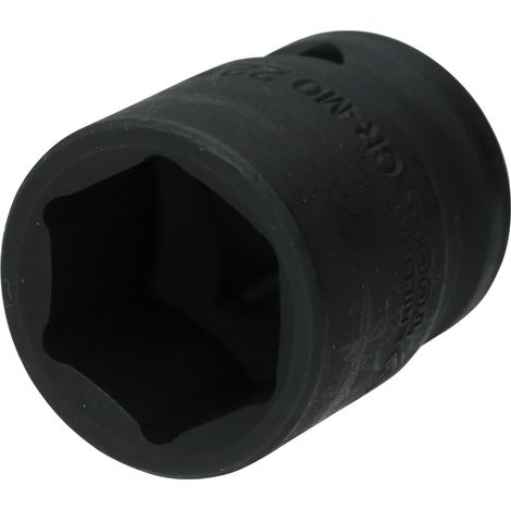 BRILLIANT TOOLS Douille de force 1/2" hexagonale 22 mm courte - BT022646 (1/4)