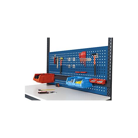Pared perforada  para sistema de mesas de trabajo modulares WT 