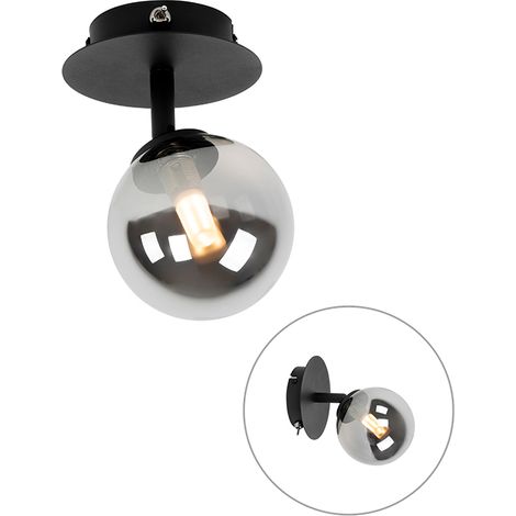 Country Spot Black Adjustable with Smoke Glass - Athens