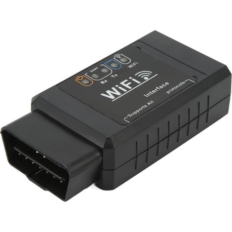 Lecteur OBD2 ELM327 WiFi 4.0 V1.5 - 4 systèmes d'exploitation, efface les codes défauts, vérifie voyant moteur (1/5)