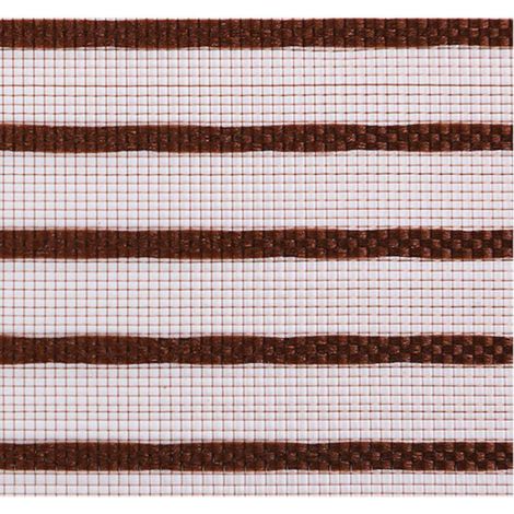 Moustiquaire magnétique - Unbrand - Sans perage - Dimensions 110x220 cm - Marron - Fil de diamant solide (1/4)