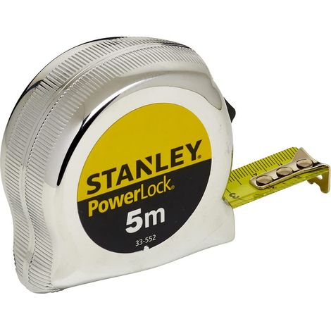 Stanley Powerlock cinta métrica amarilla de 5 metros