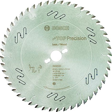Lama  per  sega  circolare  Bosch  Top  Precision  Best  for  Wood,  300  x  30  x  3,2  mm,  48  -  2608642114.