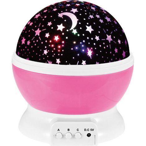 Children's Star Projection Night Light, 360° Rotating Projector Lamp, Ceiling Light, LED Baby Night Light with 8 Color Modes, Baby Gift, Star Projection Night Light, Christmas, Birthday (1/5)