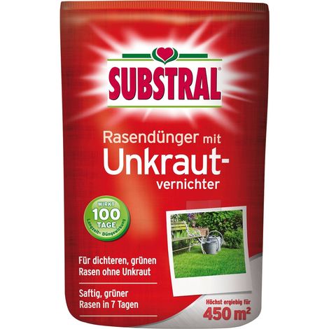 Substral Rasen-Dünger mit Unkrautvernichter - 9 kg