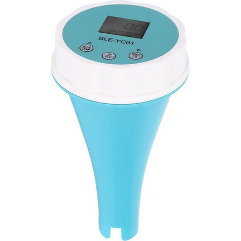 Testeur D'eau Numérique, Testeur D'eau, 6 en 1 PH EC TDS ORP TEMP Stylo Testeur D'eau de Chlore Résiduel pour Piscine D'eau Potable (1/5)