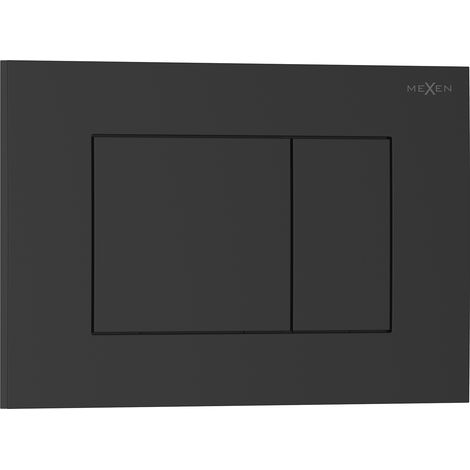 Mexen Tex 02 Spültaste, schwarz matt - 6102-02 (1/2)