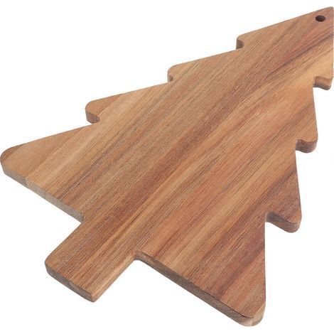 Planche à découper de cuisine, plateau à fromages, légumes et fruits, plateau sapin de Noël-38.00X24.00X1.50CM (1/2)