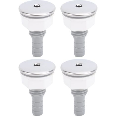 Lot de 4 Buses à Bulles pour SPA/Bain à Remous - Accessoires en PVC pour Massage