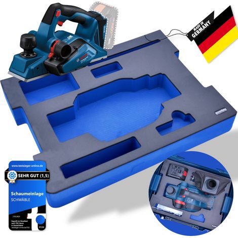 SCHWÄBLE Schaumeinlage Schaumstoffeinlage Bosch Akku-Hobelmaschine GHO18-26 (1/5)