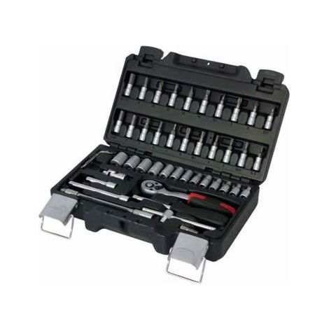 Douilles 1/4' - 46 pièces en coffret - VINTEC