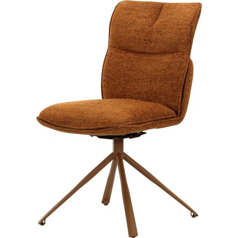 Polsterstuhl 45x56x86 Chenille rostrot TINA 01 (1/4)