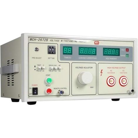 MCH-2672B Portable Testeur d'isolement CC 10KV d'isolement Tester Tension Testeur Affichage numérique (Size : 220V) (1/5)