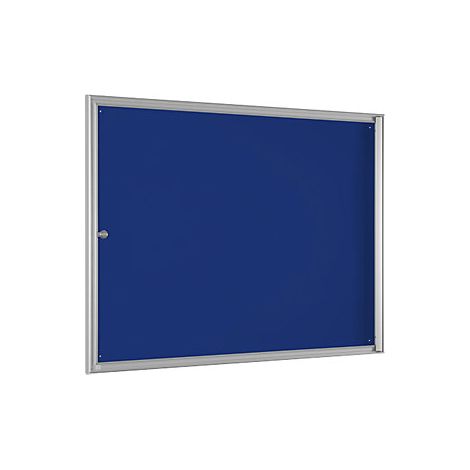kaiserkraft  Bacheca BASIC  per 8 UNI A4  blu genziana