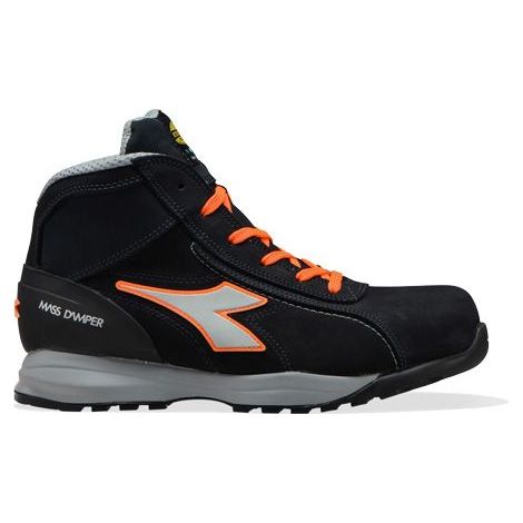 Scarpe antinfortunistiche alte Diadora Glove MDS MID S3 HRO SRC-Nero-44 OUTLET