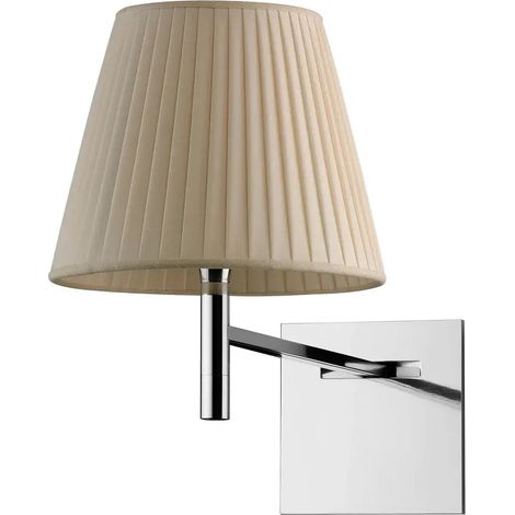 [NEUWERTIG] B-Ware Flos Wandleuchte Wandlampe K Tribe Bronze Fabric Leuchte Lampe E27 Höhe 35 Cm