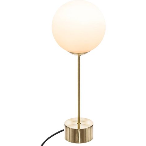 Lámpara 'Dris' dorada - metal A. 43 cm - Atmosphera créateur d'intérieur (1/4)