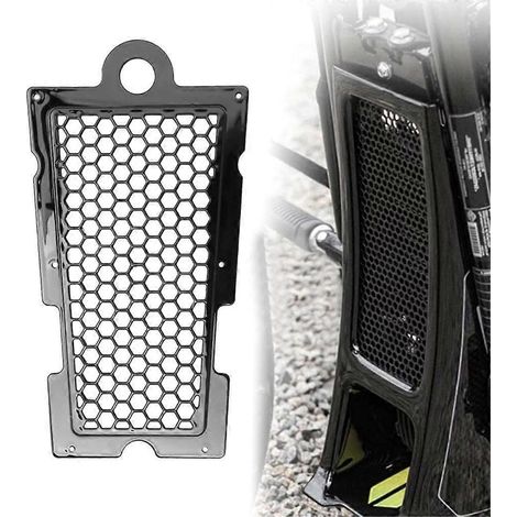 Grille de radiateur à dissipation thermique efficace, protection de radiateur ABS, pièce de rechange pour moto (1/4)