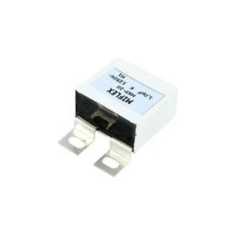 Condensador Polipropileno 1uF 1250Vdc Terminales Tornillos