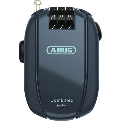 Lucchetto abus combiflex stopover cavo retrattile 65 cm (1/4)