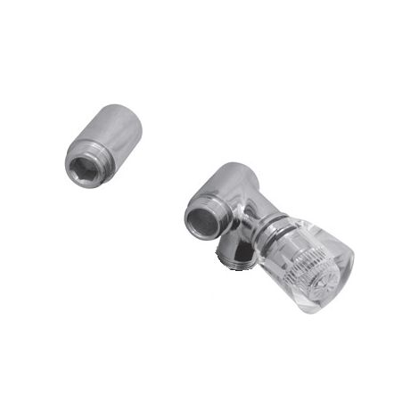 GS Geräteanschlussventil 3/4" chrom, Atmos Metallgriffe