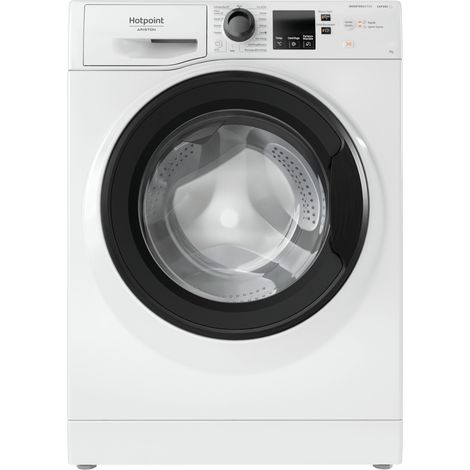 Lave-Linge Hublot Hotpoint NF746WK IT 7 Kg 1400 Tours Classe A Inverter Steam Hygiene (1/5)