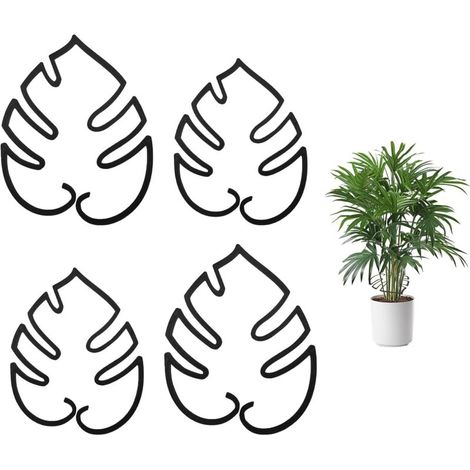 4er-Set Kletterstützen für Monstera-Blätter – Zubehör für Zimmerpflanzen