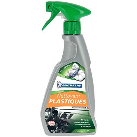 Detergente per plastiche MICHELIN spray da 500 ml protegge dai raggi UV e ripristina la lucentezza (1/4)