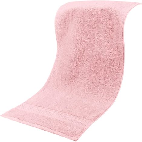 5 Serviette de toilette, Coton pur, Absorbante 74x33cm, Douce, Lavable en machine, Salle de bain (1/5)