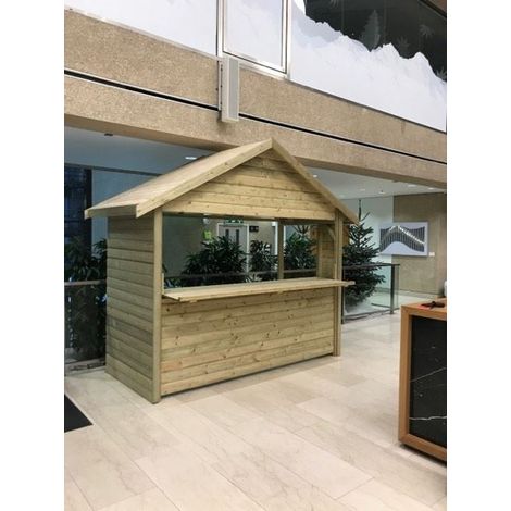 Wooden Garden 3M X 1.2M Indoor Chalet (1/3)