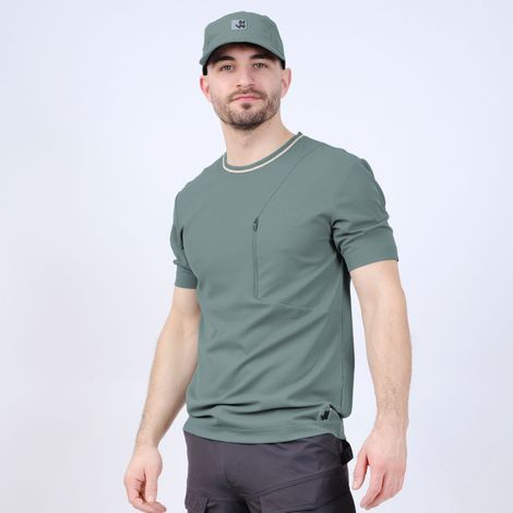 DARWIN TSHIRT MANCHES COURTES DE TRAVAIL 1329 Eucalyptus 4XL