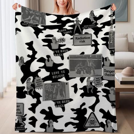 Couverture de lit en polaire de luxe chaude et douce, légère en microfibre,6080 pouces (1/4)