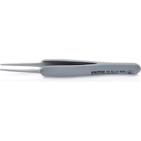 Draper RUBBER TWEEZERS ESD S/STEEL 13195 13195 ESD Precision Tweezers with rubber handles ESD