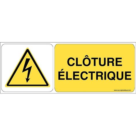 Panneau cloture electrique - 01-160x60 mm, PVC 1.5mm