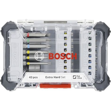 Bosch Extra Hard Schrauberbit-Set, 43-tlg.,CTU (1/3)