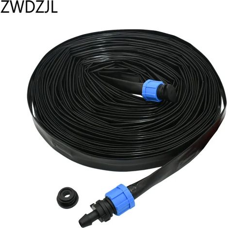 (10 m x Connecteur - Espacement de 150 mm) Ruban d'irrigation goutte à goutte de 16 mm pour système d'irrigation. Épaisseur de paroi : 0,2 mm. Espacement : 150 mm x 300 mm. (1/5)