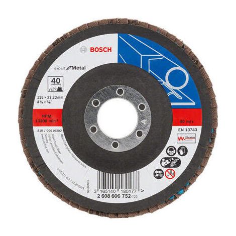 Plato pulidor X551 Expert for Metal Ø 125 mm  BOSCH 2608606717 (1/2)