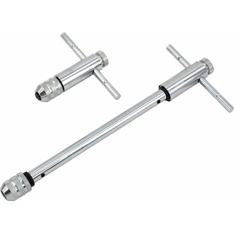 Pokrętło para Machos de Roscar AWTOOLS, modelo M3-M10, 85mm, Ajuste Preciso, Diseño Zaciskowe con Grzechotka, Ideal para Roscado de Metales, Alta Durabilidad y Eficiencia