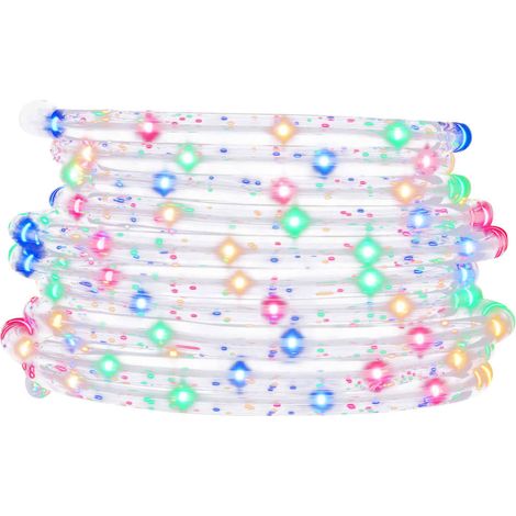 Cordon lumineux avec 120 LED Multicolore 5 m PVC (1/5)