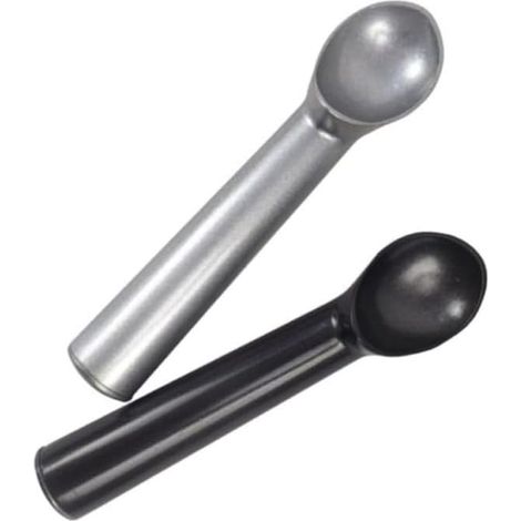 2-teiliger ergonomischer Eisportionierer aus Aluminium (1/2)