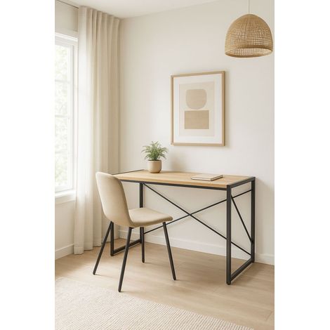 Escritorios - Escritorio Plegable Beid 100 cm - Negro