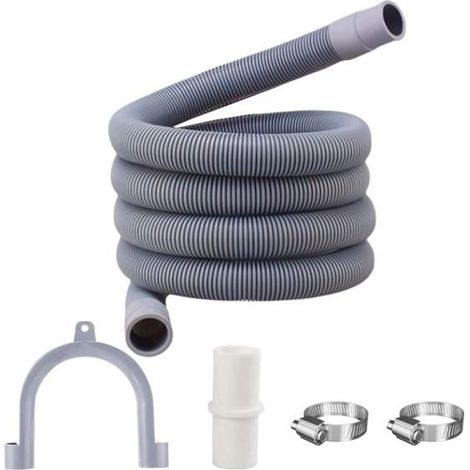 Tuyau de Machine à Laver - Universel - 3M - Blanc - Plastique - Synthétique (1/4)