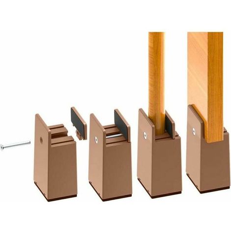 Rehausseurs de Pieds de Lit Réglables de 10 cm, Support Robuste pour Lit, Canapé et Bureau (2000 kg) BRUMISATEUR D'EXTERIEUR